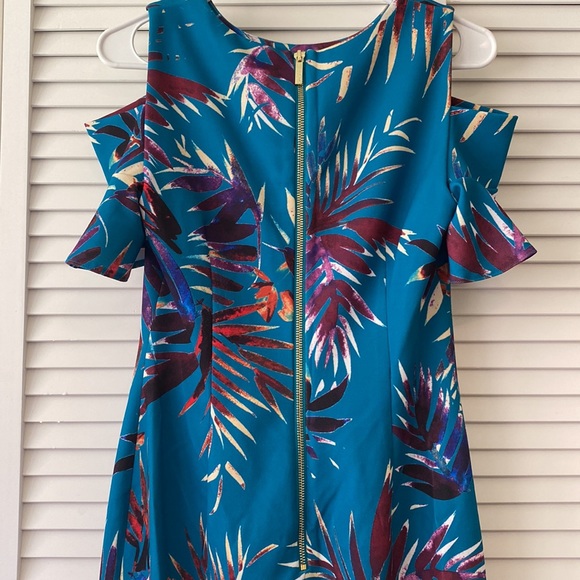 Calvin Klein Cold Shoulder Sheath Dress - Picture 4 of 7